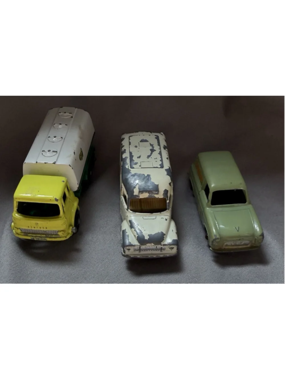 Vintage LESNEY MATCHBOX Series 1960's VEHICLES No 14,25, And 17 Lot Of 3